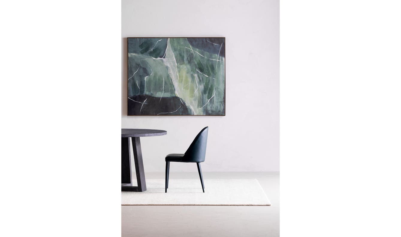 detail view of Burton Dining Chair Dark Teal (Set of 2) luxury Kitchen & Dining Room Chair