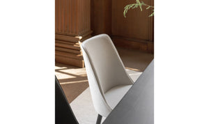 Lula Dining Chair Cream White