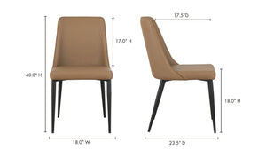 Lula Dining Chair Cool Tan