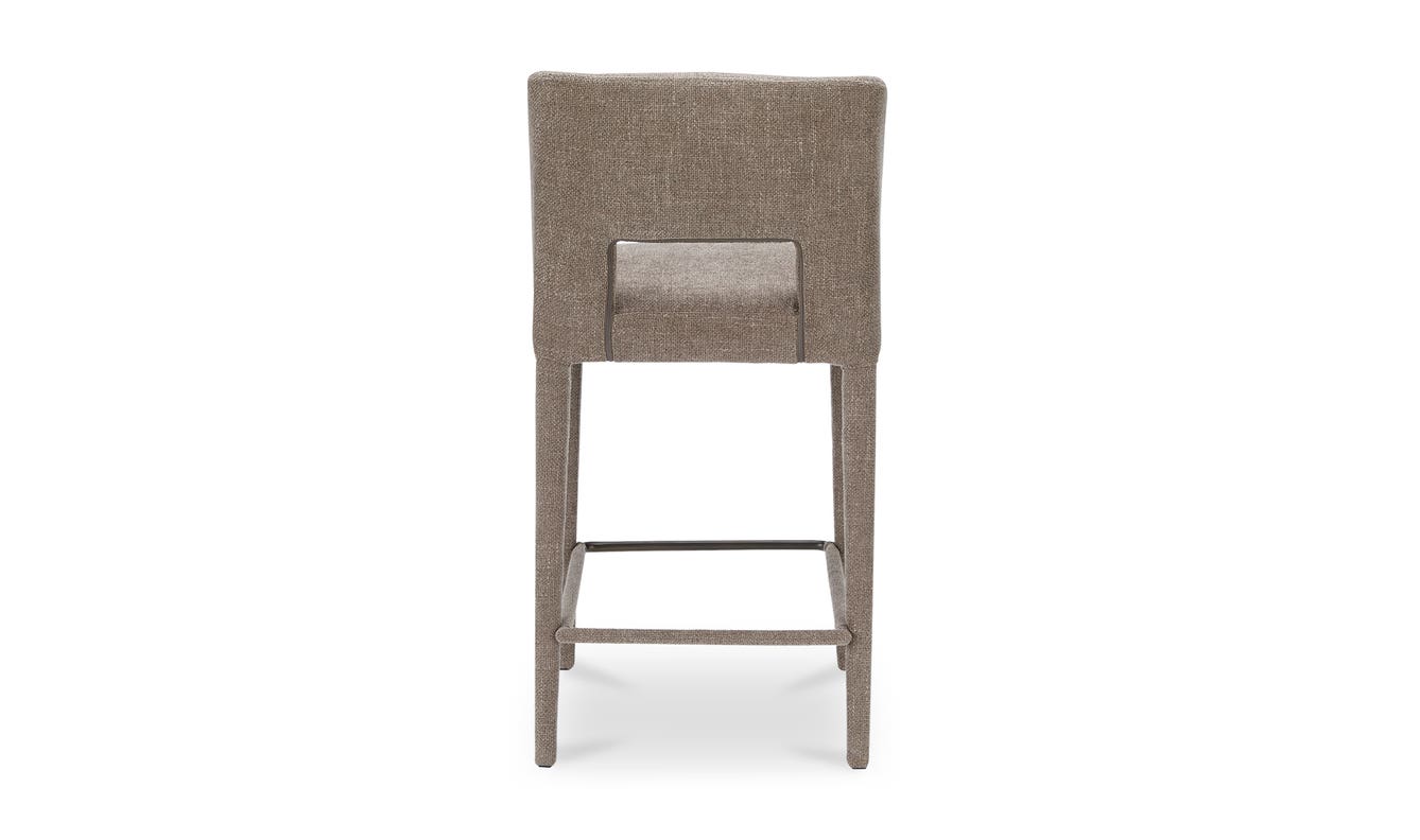 detail view of Joyce Counter Stool Light Brown luxury Chair