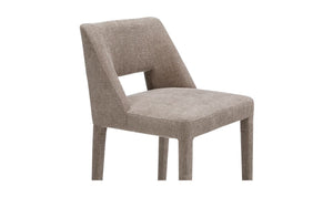 lifestyle view of Joyce Counter Stool Light Brown luxury Chair