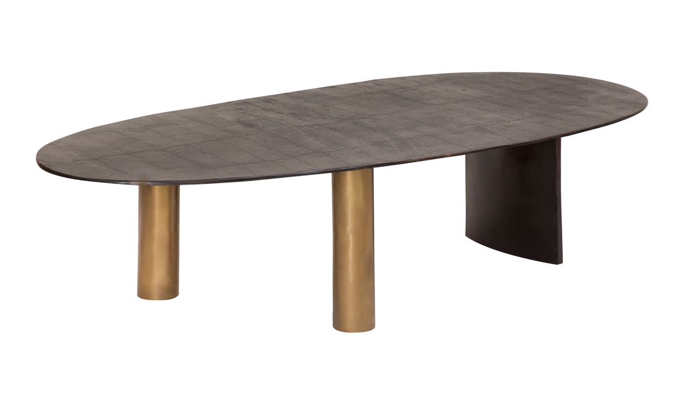 side view of Nicko Coffee Table Black luxury Coffee Table