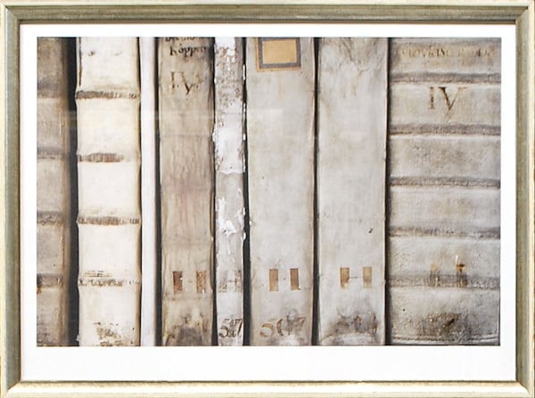 front view of Vintage Tomes II luxury Artwork