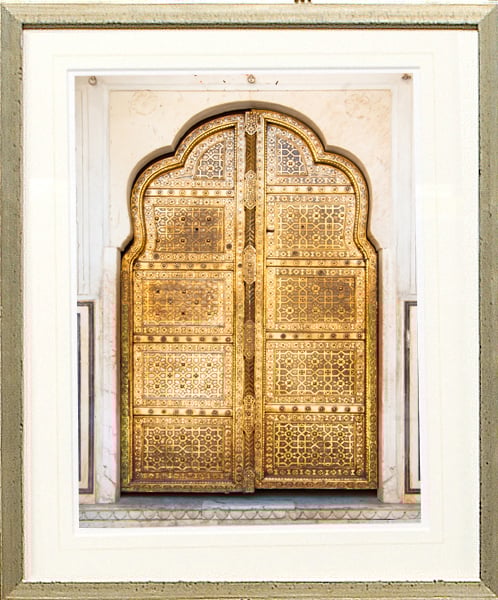 front view of Moroccan Door II luxury Artwork