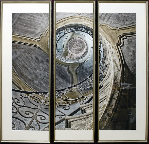 Ancient Spiral Triptych