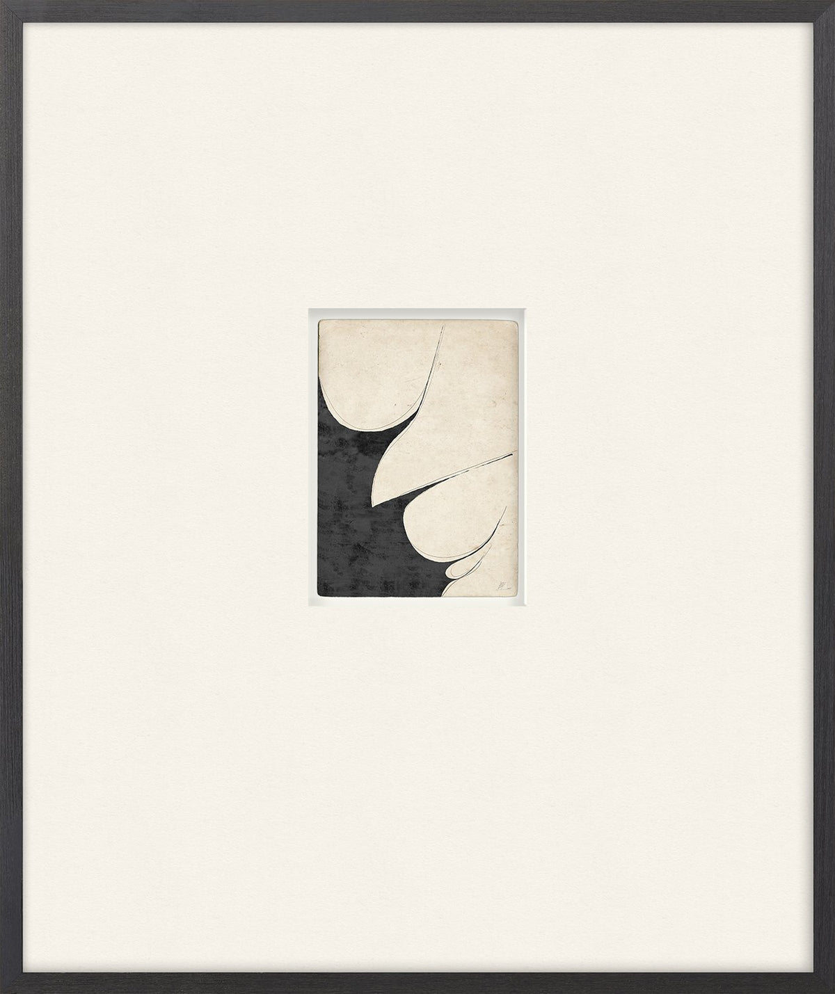 front view of Mid Post II luxury Artwork