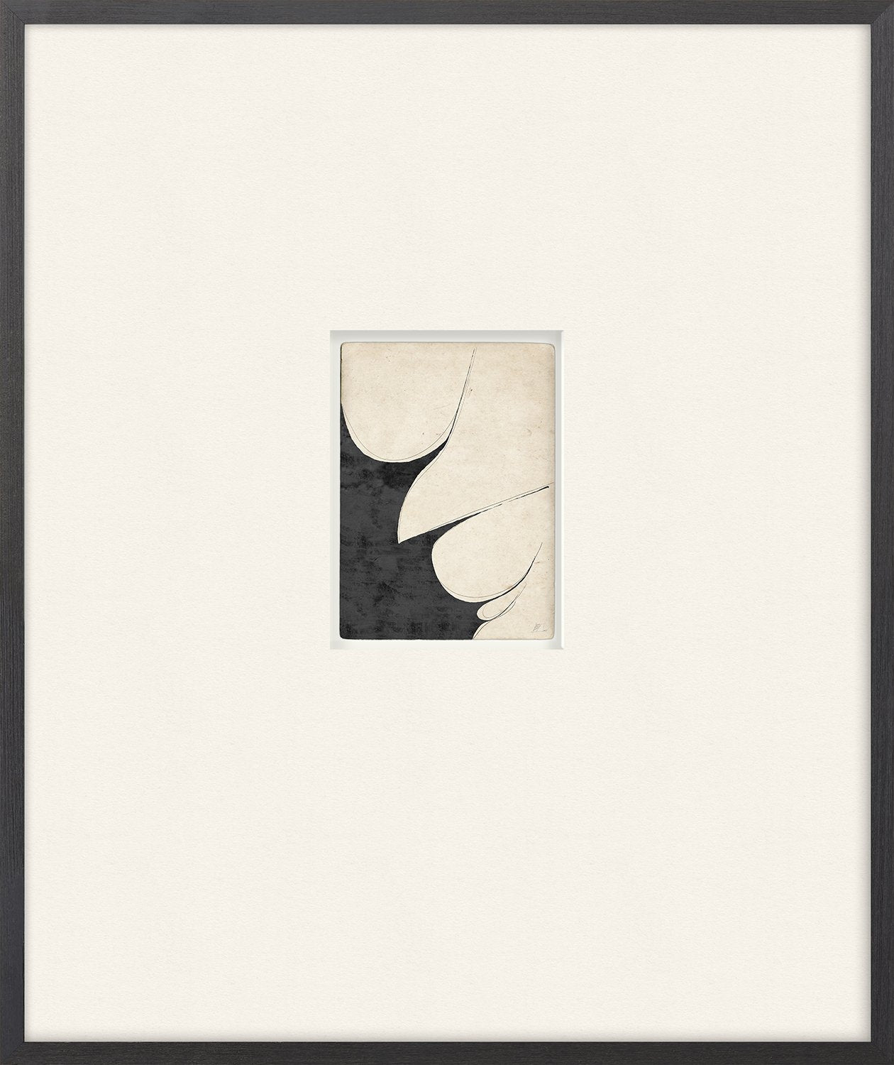 front view of Mid Post II luxury Artwork