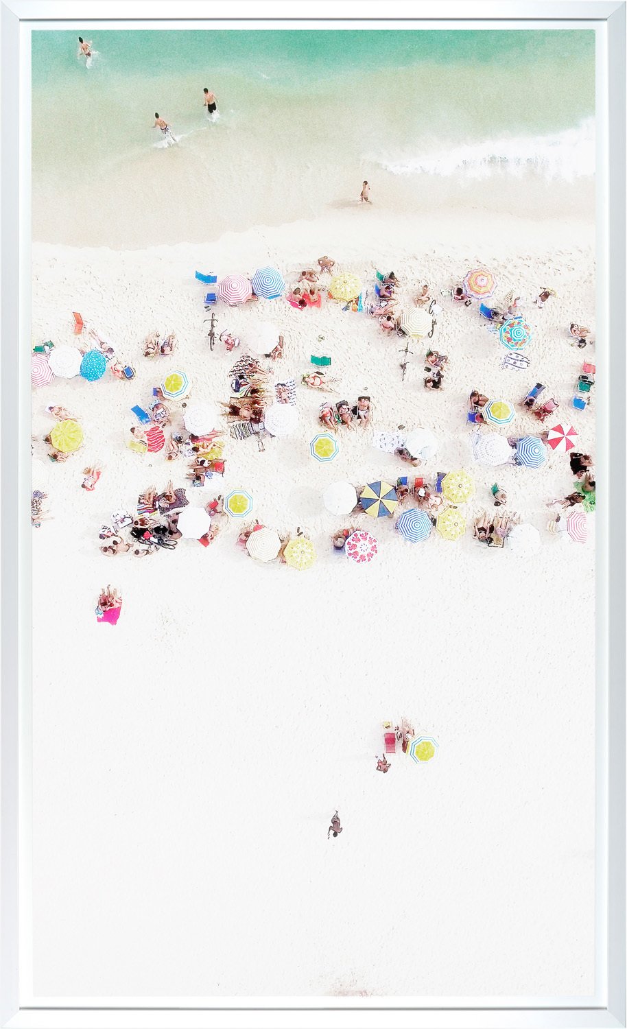 front view of Pastel Beach View luxury Artwork