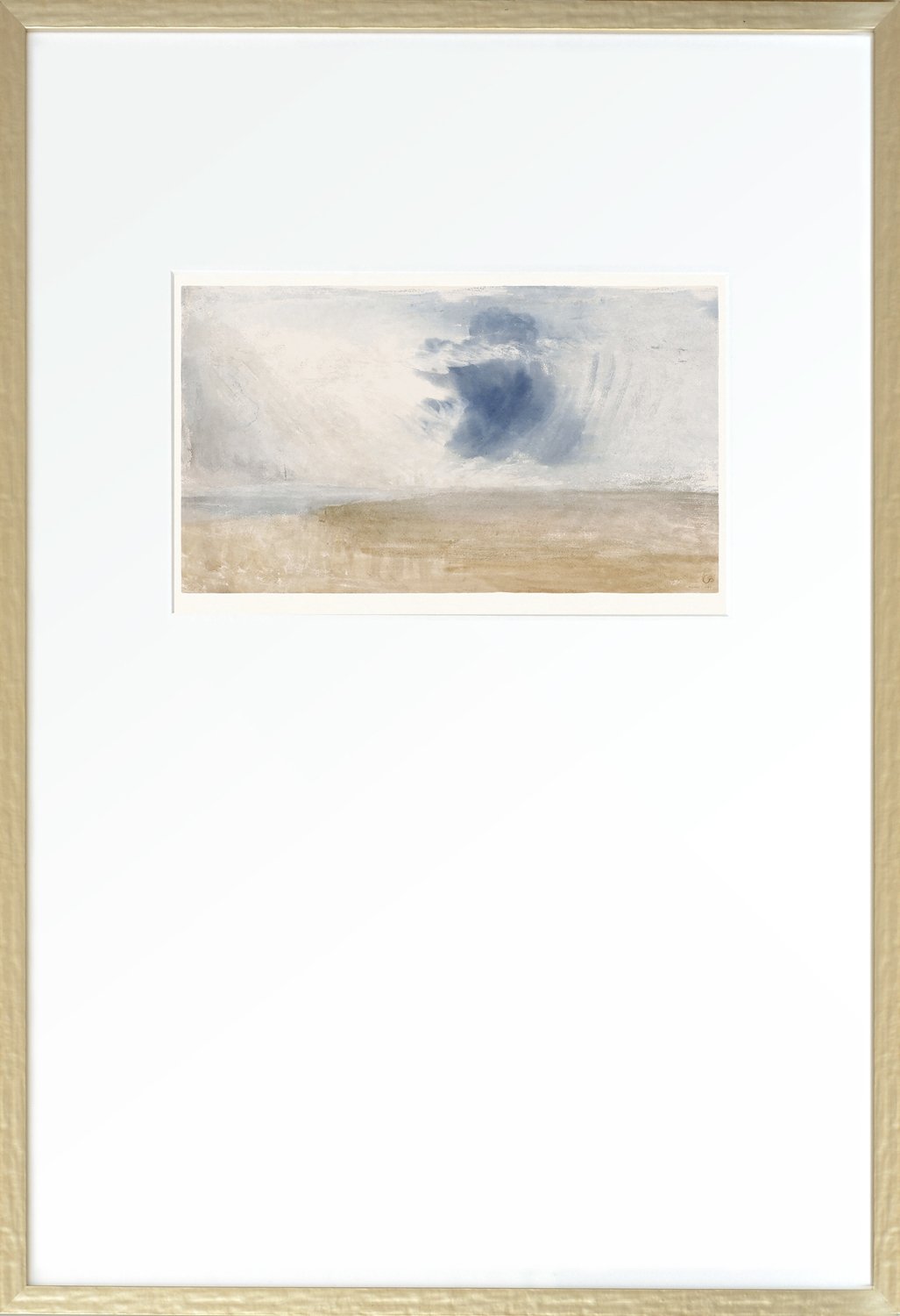 front view of Turner Scapes Cobalt III luxury Artwork