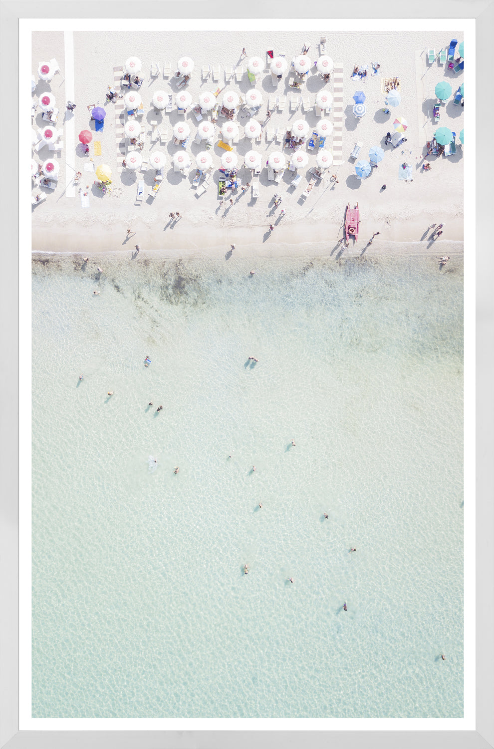 front view of Pastel Beach View #2 luxury Artwork