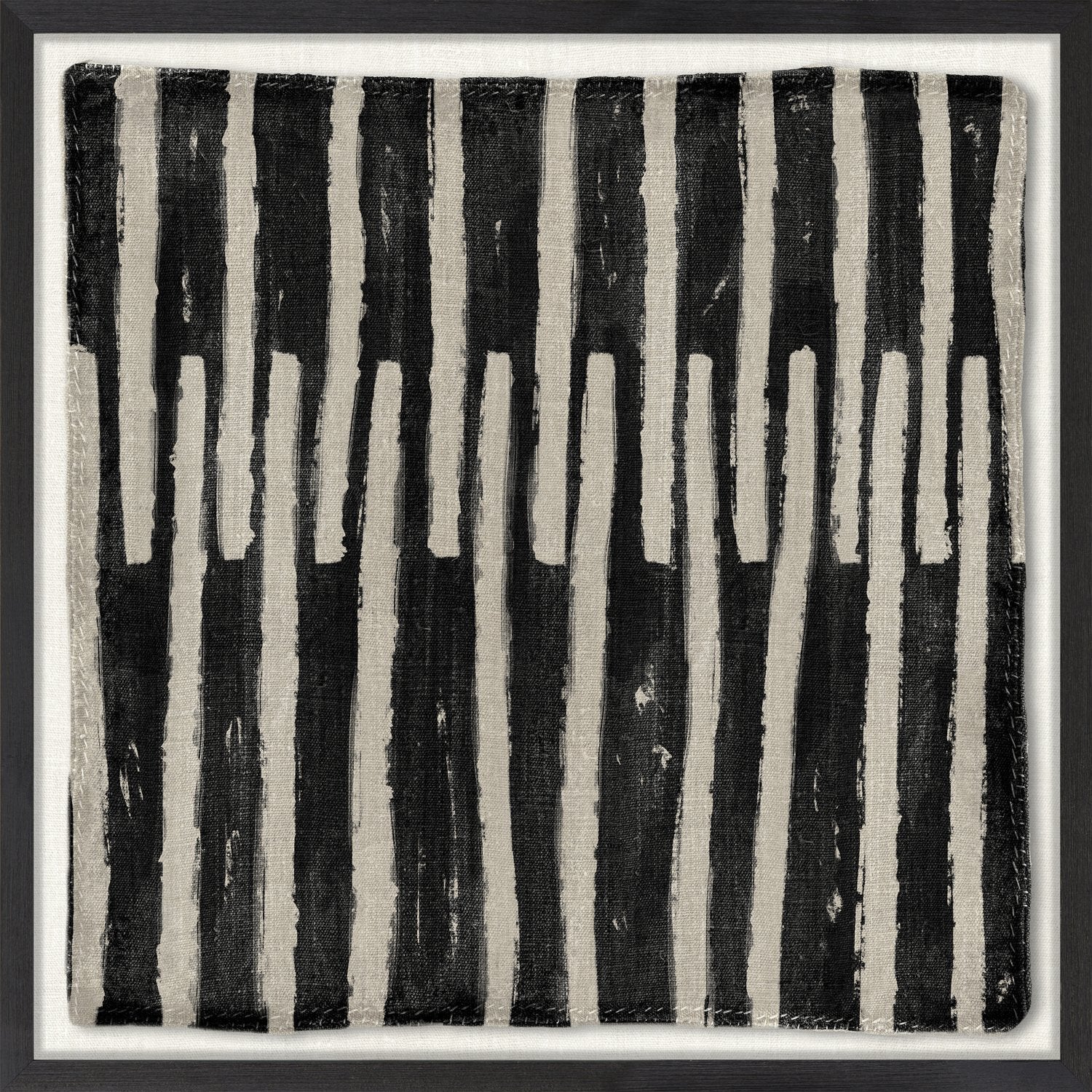 front view of Woven Tribe Medley I luxury Artwork