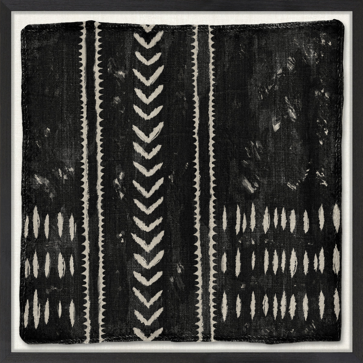 front view of Woven Tribe Medley IV luxury Artwork