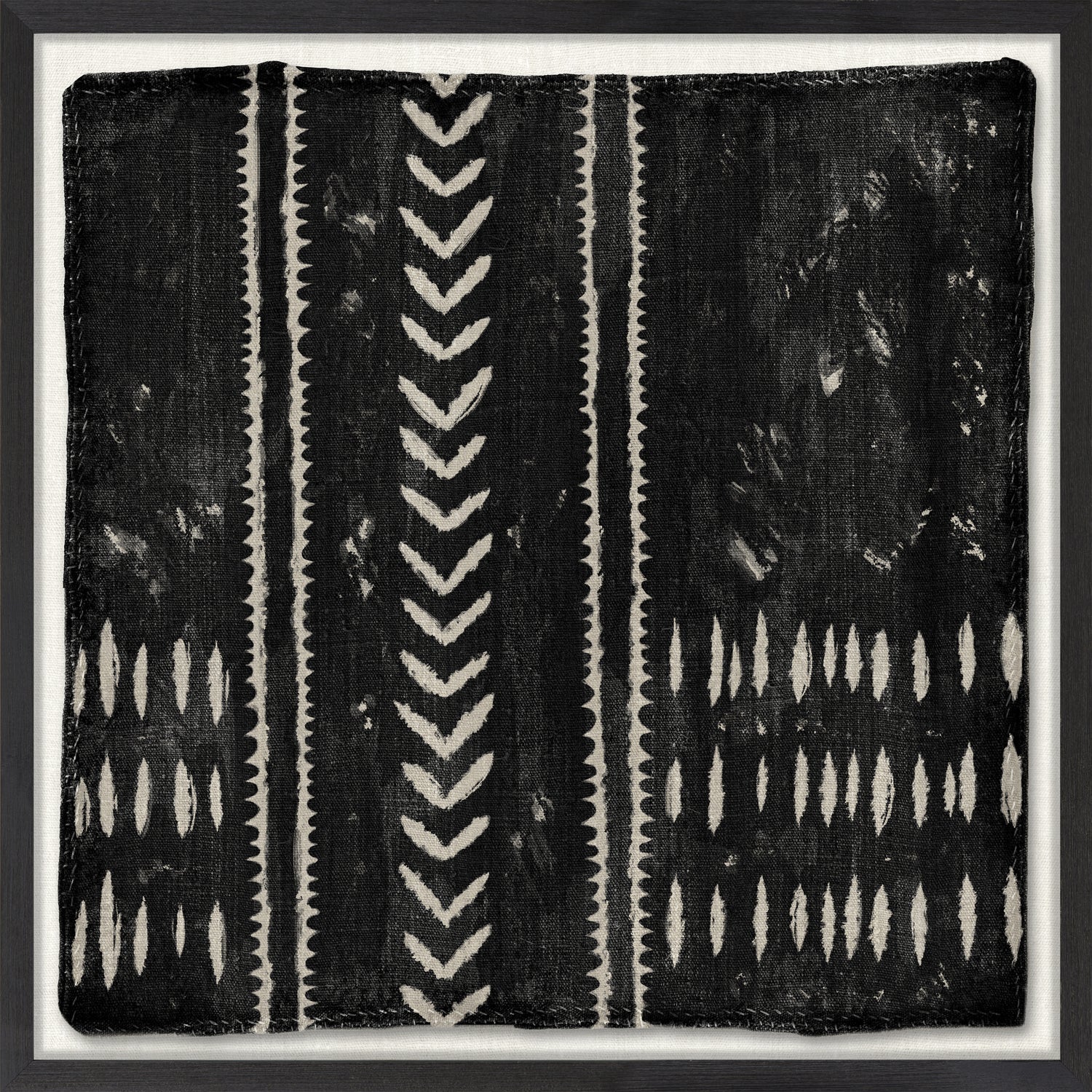 front view of Woven Tribe Medley IV luxury Artwork