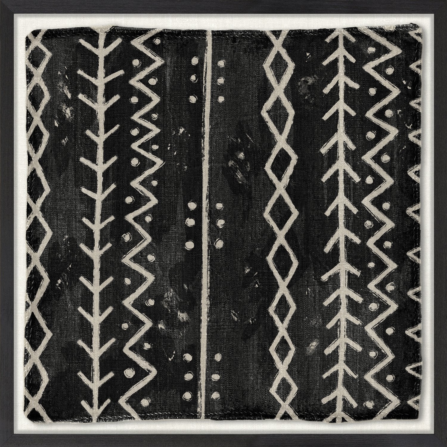 front view of Woven Tribe Medley V luxury Artwork