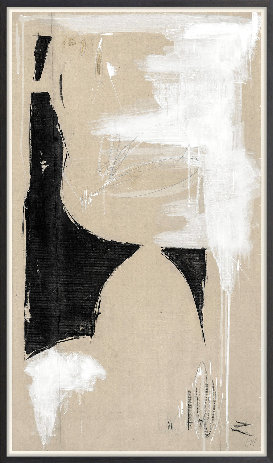 front view of Mid Trebuchet II luxury Artwork