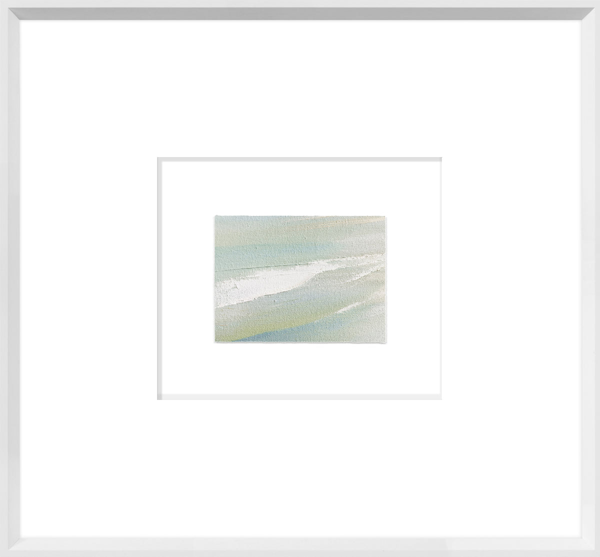 front view of Aqua Surf Detail iii luxury Artwork