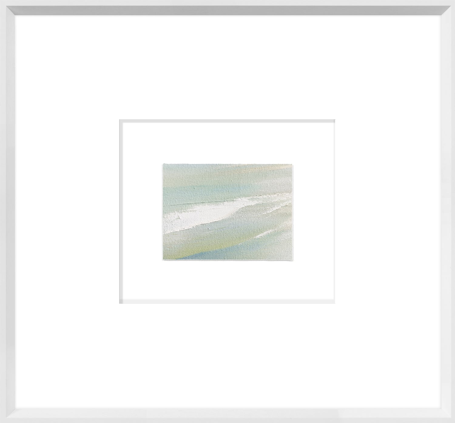 front view of Aqua Surf Detail iii luxury Artwork