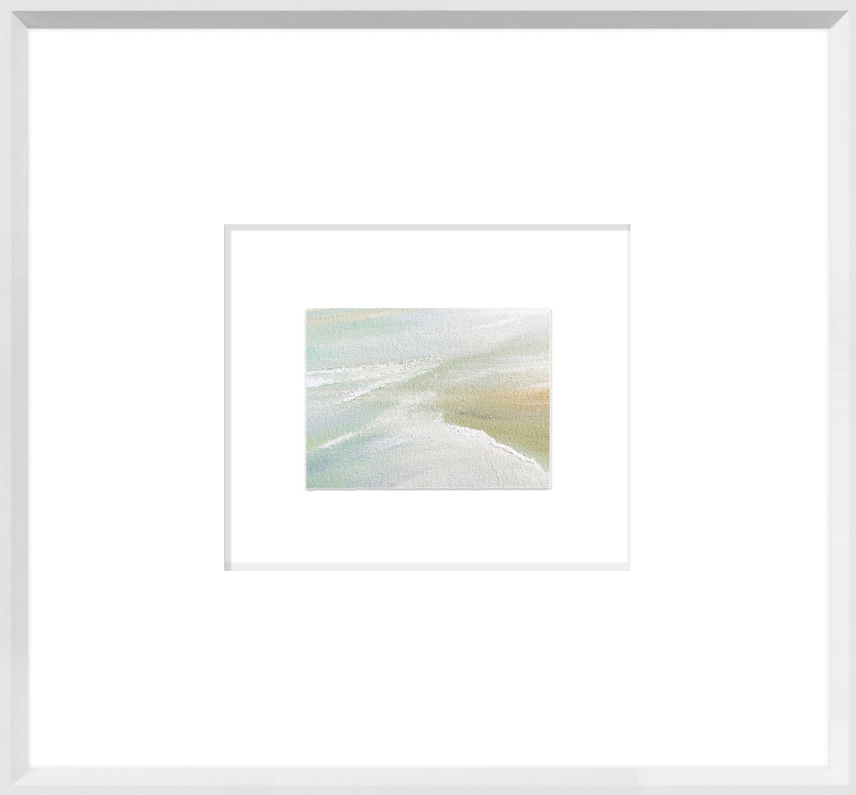 front view of Aqua Surf Detail iv luxury Artwork