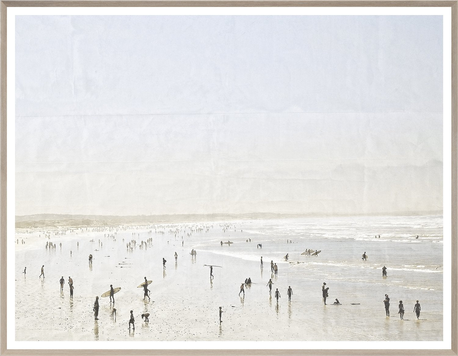 front view of Idyllic Surf luxury Artwork