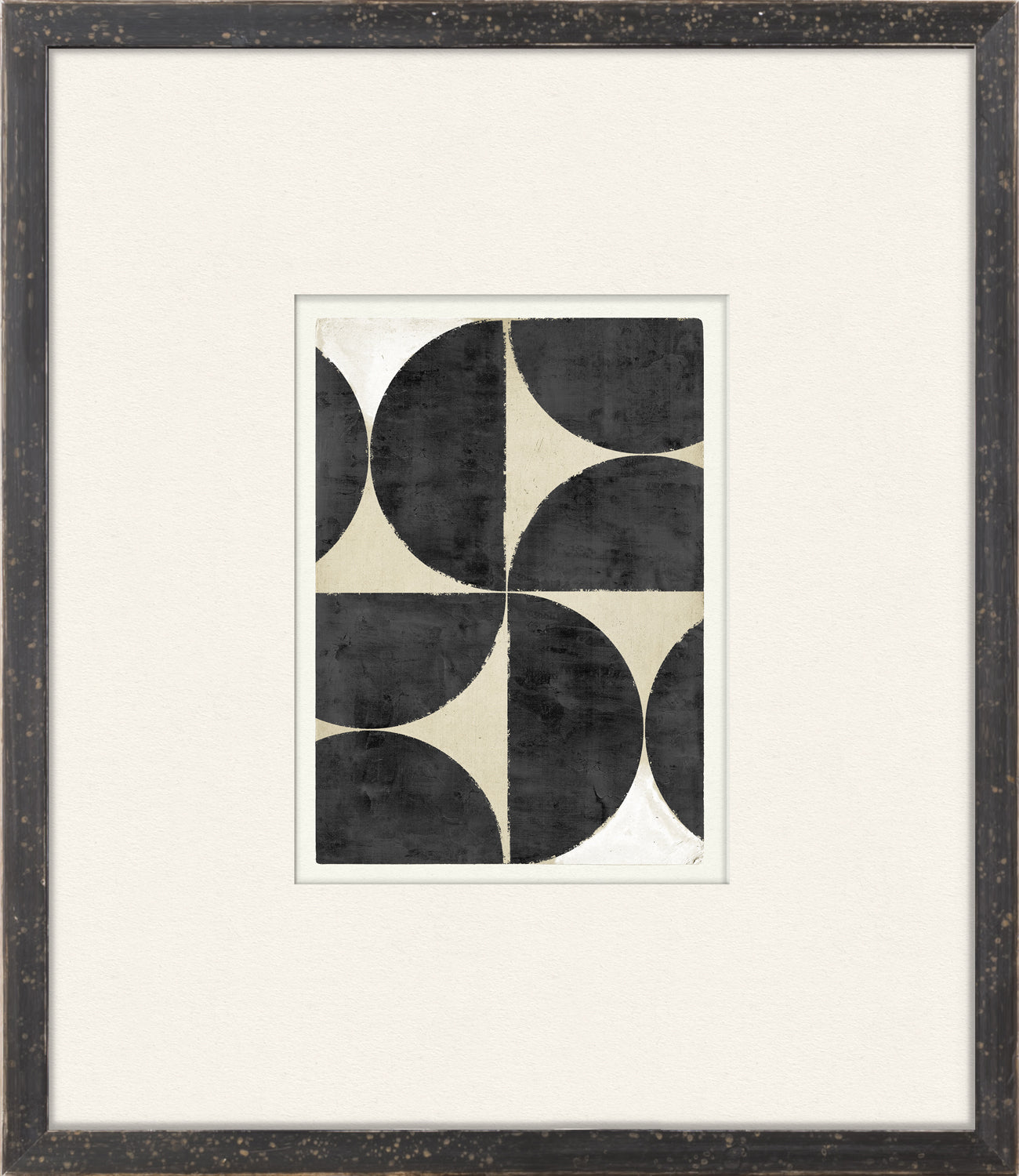 front view of Mid Geometrics XIV luxury Artwork