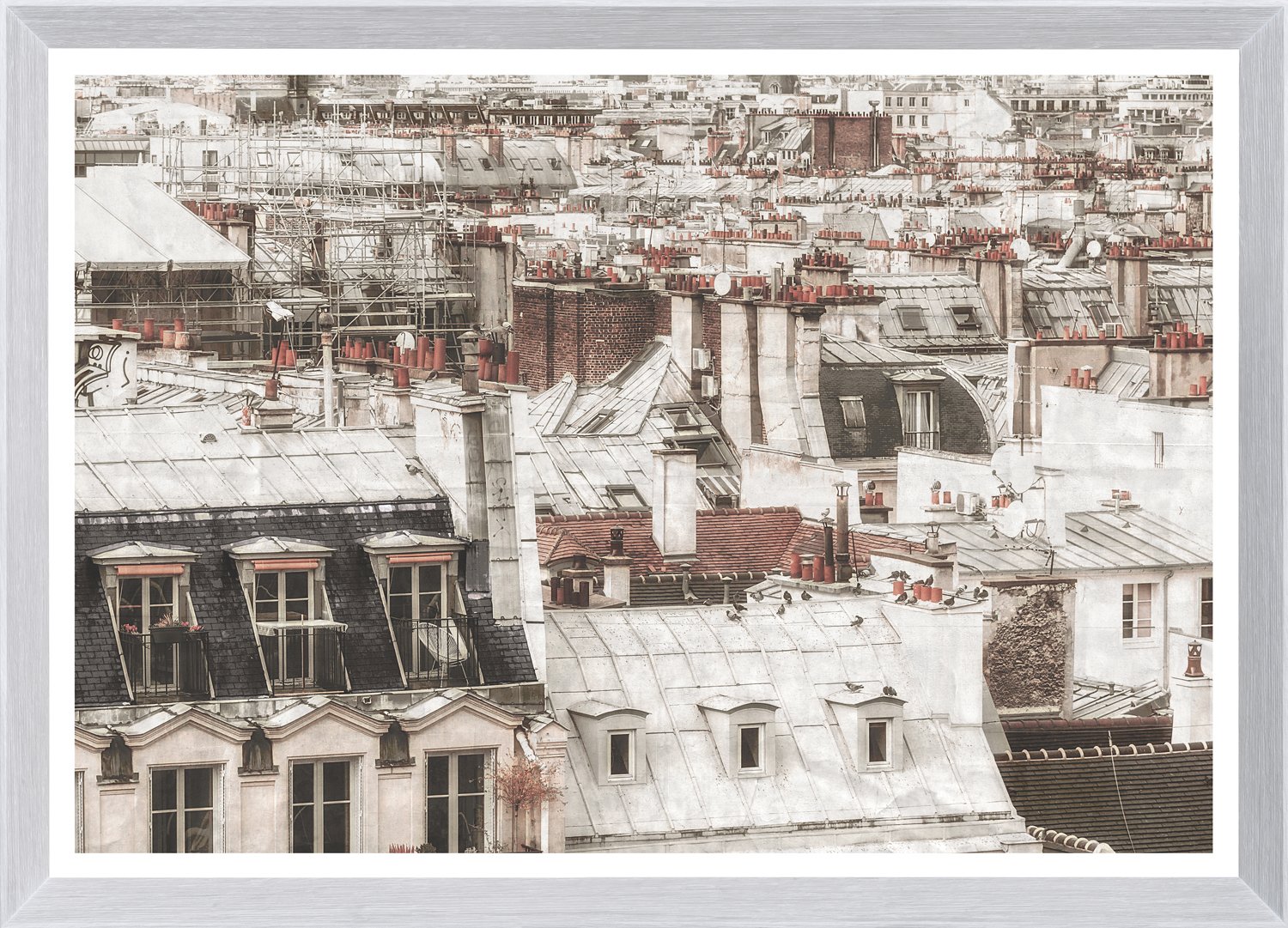 Terra Cotta Rooftops Paris I