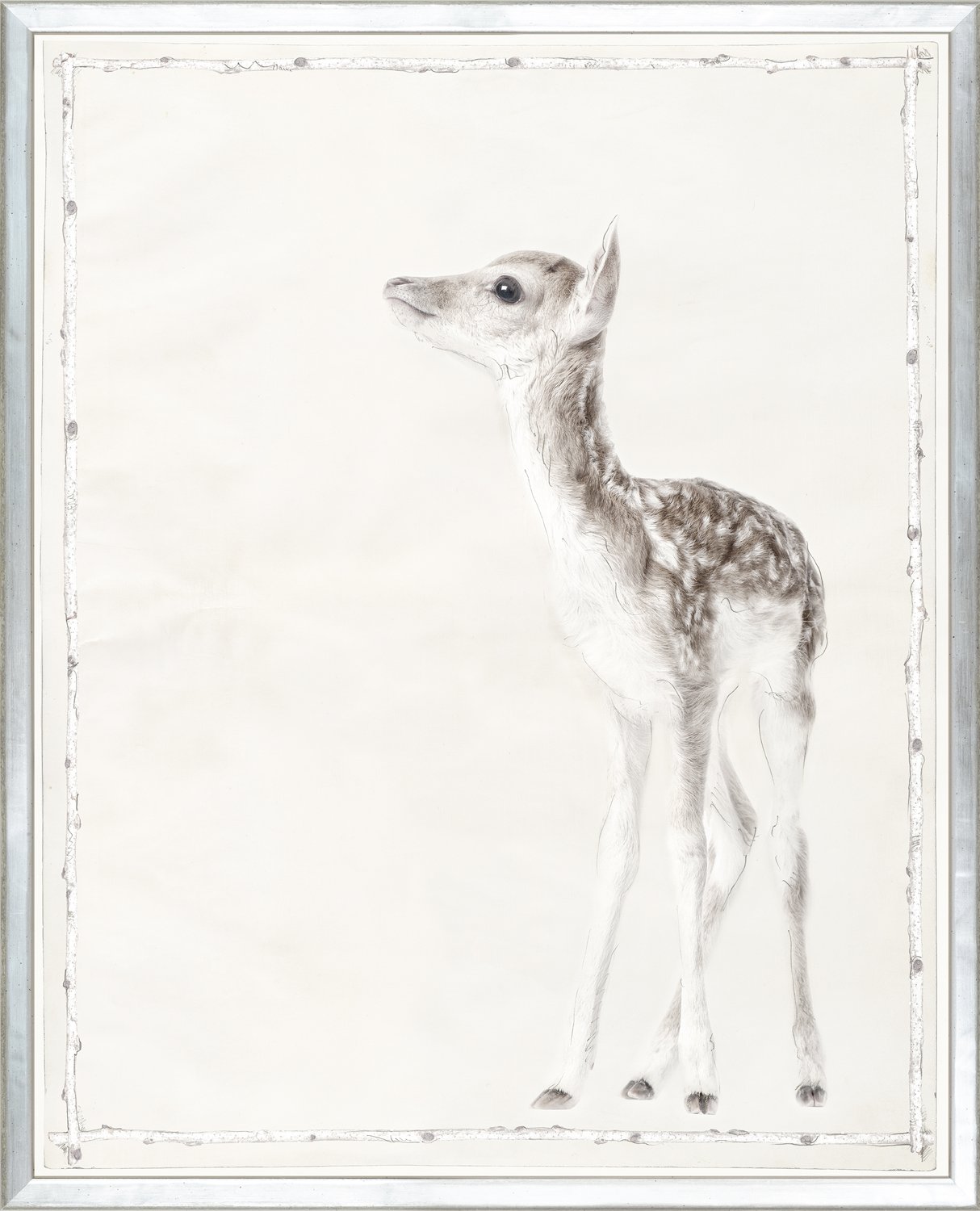 front view of Les Petits I luxury Artwork