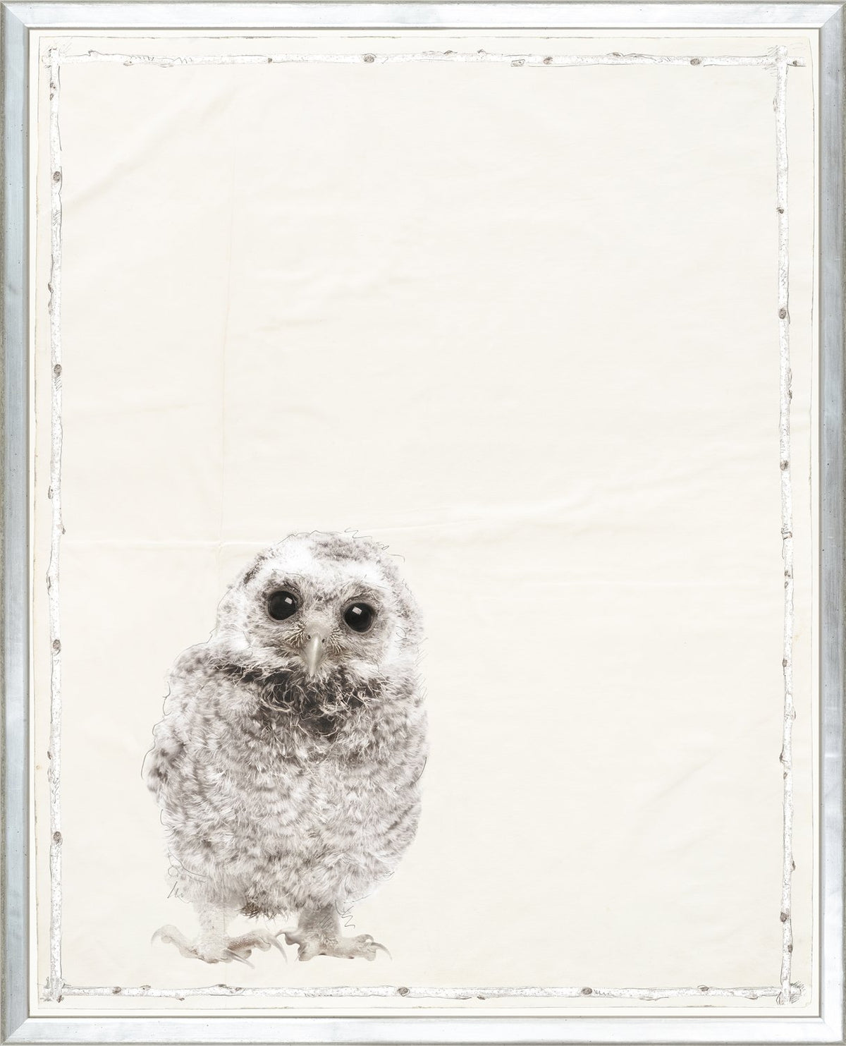 front view of Les Petits II luxury Artwork