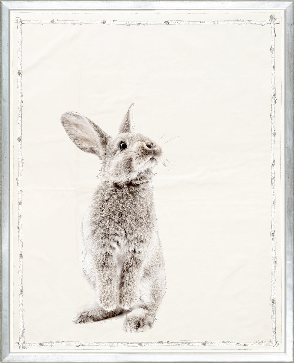 front view of Les Petits IV luxury Artwork