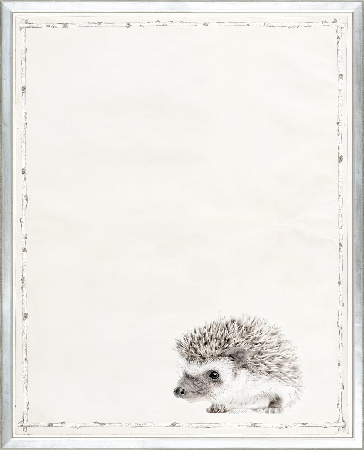 front view of Les Petits V luxury Artwork