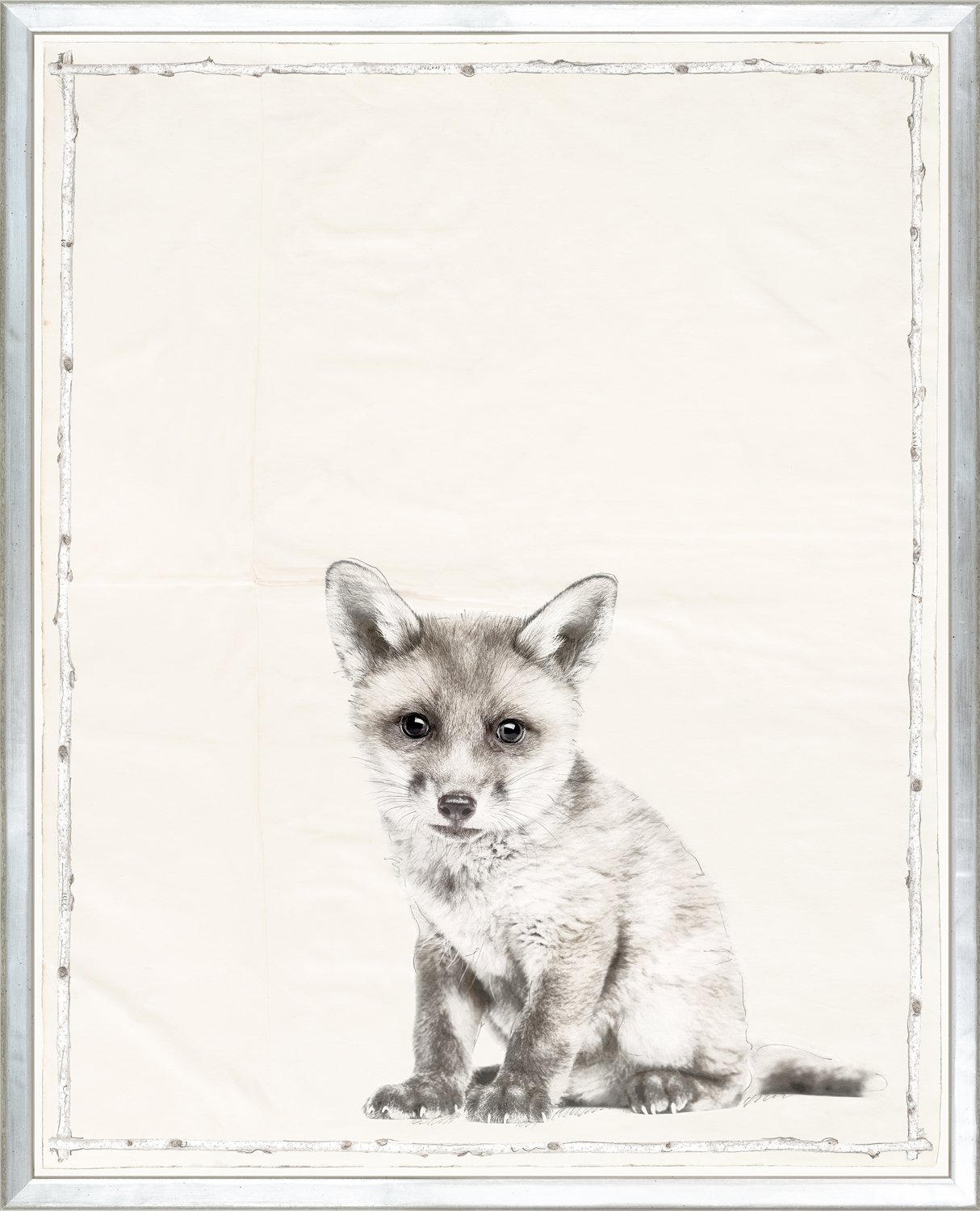 front view of Les Petits VII luxury Artwork