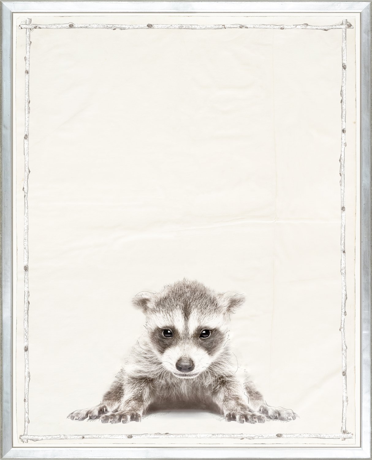 front view of Les Petits VIII luxury Artwork