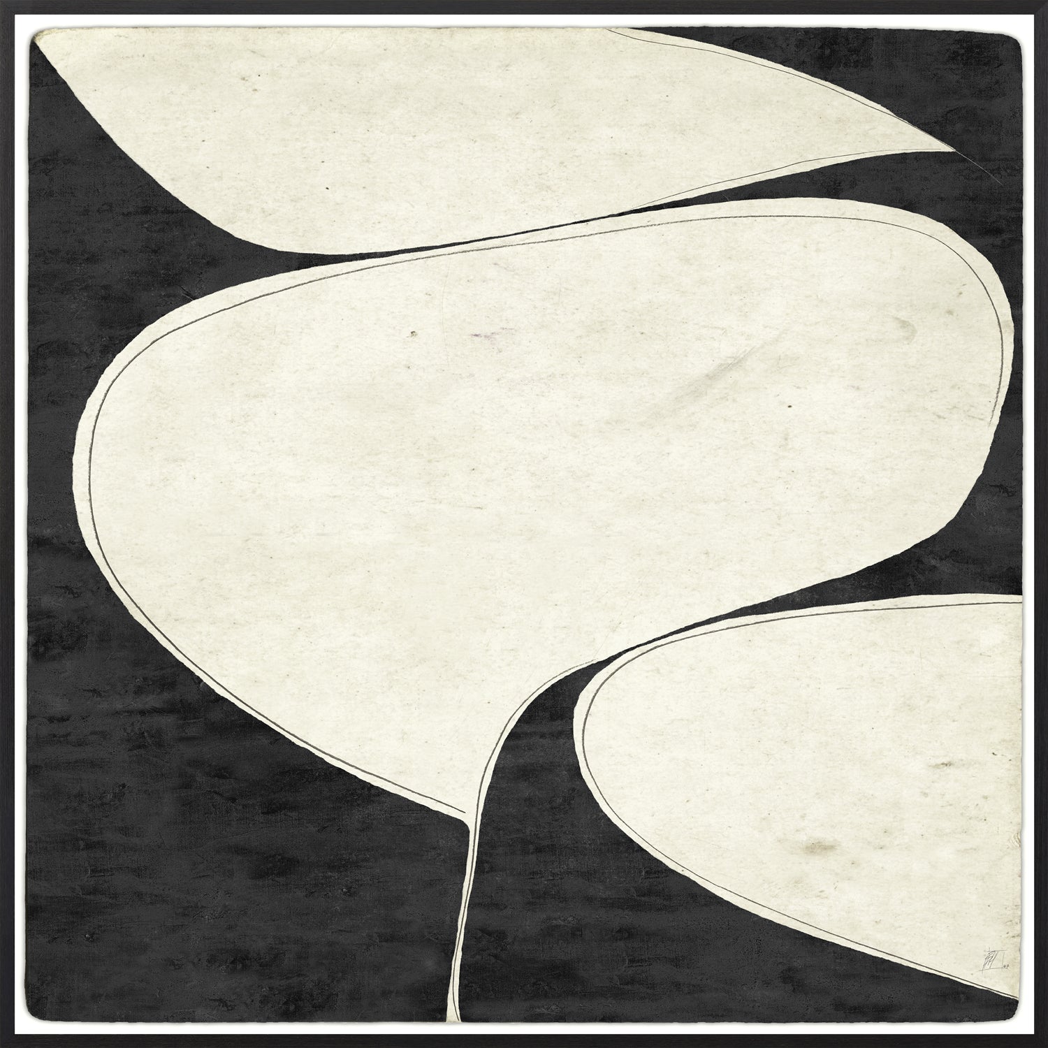 front view of Mid Post III Reimagined luxury Artwork