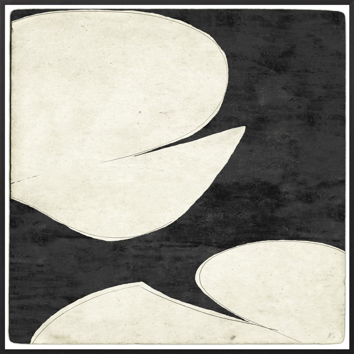 front view of Mid Post IV Reimagined luxury Artwork