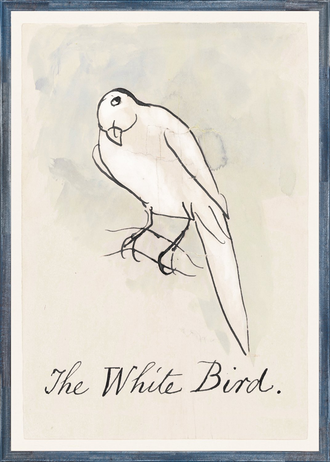 front view of Collection 08 The White Bird luxury Artwork