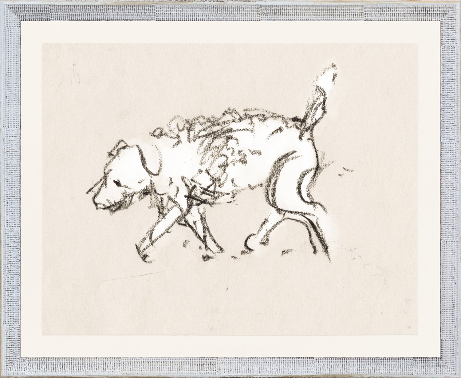 front view of Collection 08 Dog Study, 1930 luxury Artwork