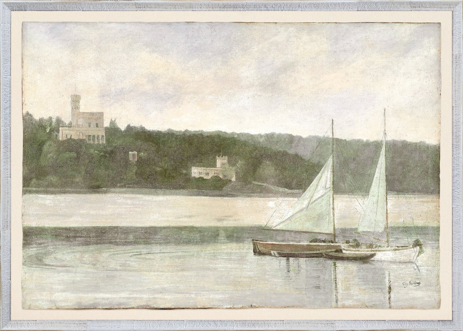 front view of Collection 08 On The Lake, 1879 luxury Artwork