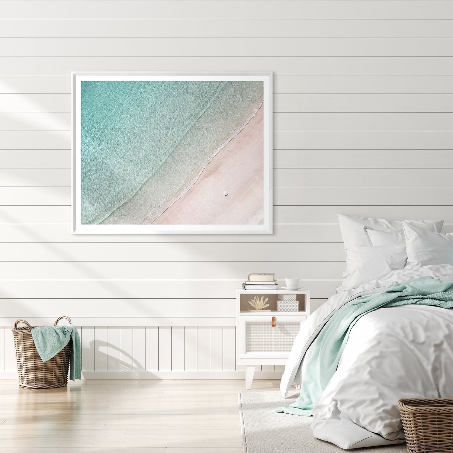 front view of Lofoten Beach, Norway luxury Artwork