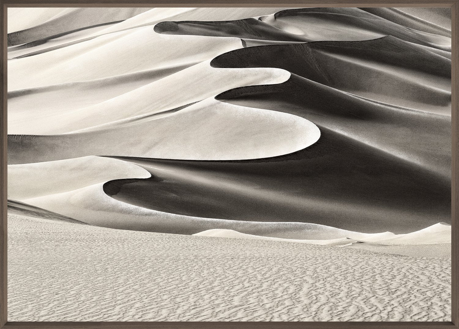 front view of High Desert Dune luxury Artwork