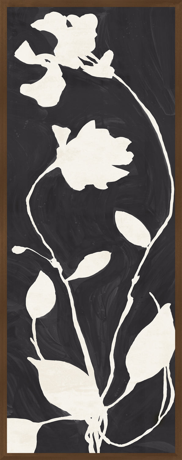 front view of Flora Silhouette II luxury Artwork