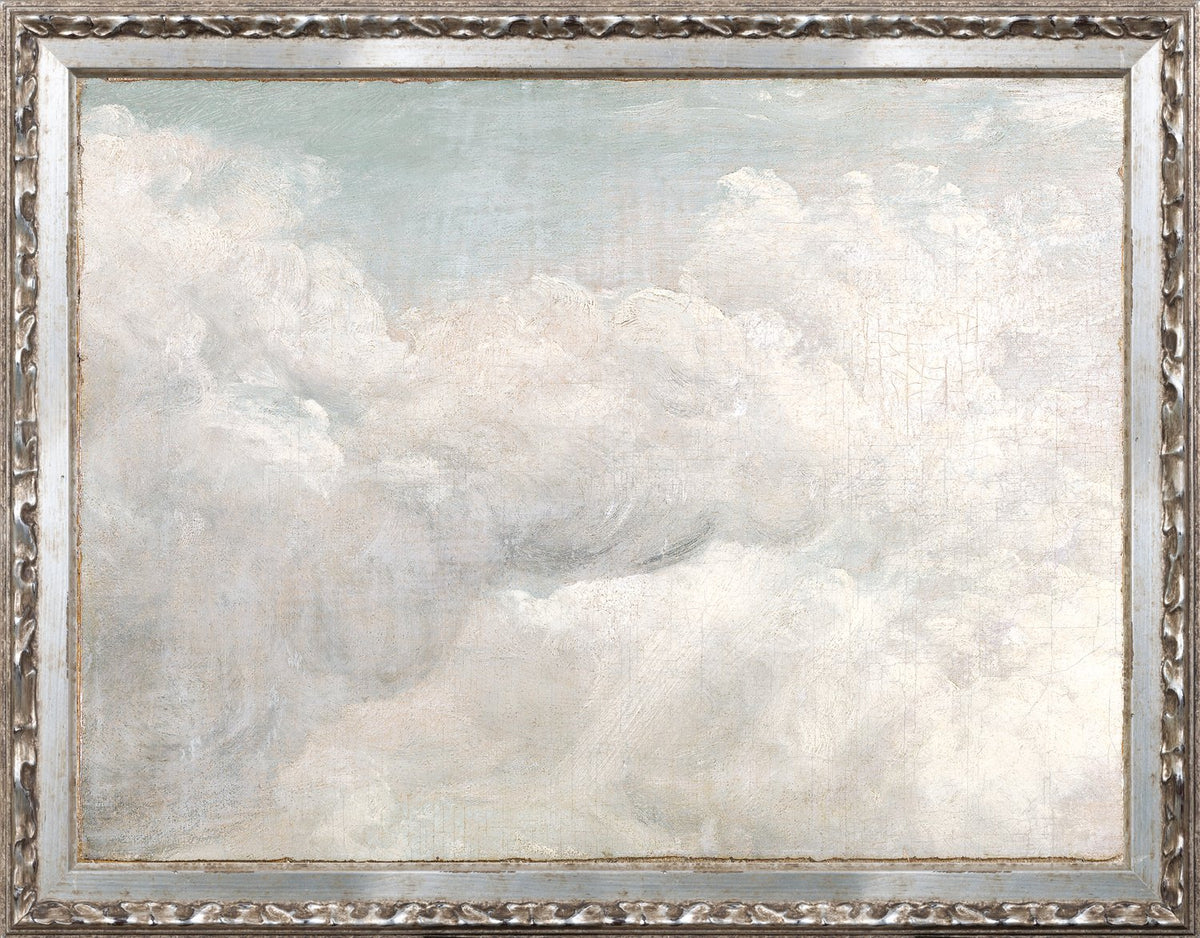 front view of Petite Scapes Constable Cloud Study II C. 1821 luxury Artwork