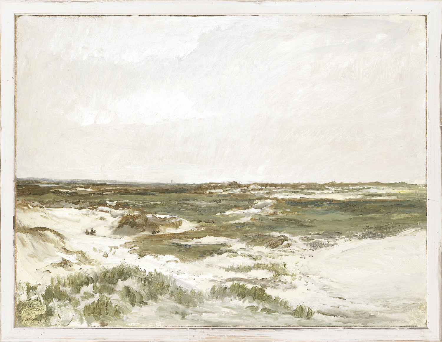 front view of Petite Scapes The Dunes At Camiers C. 1871 luxury Artwork