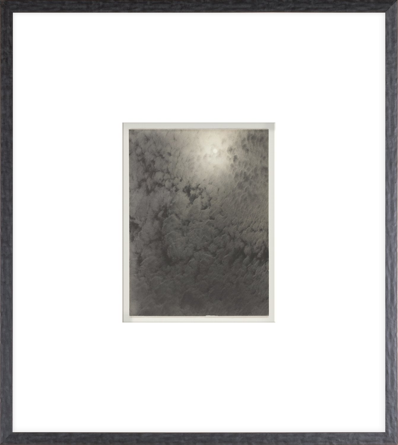 front view of Cloud Sequence Stieglitz III luxury Artwork