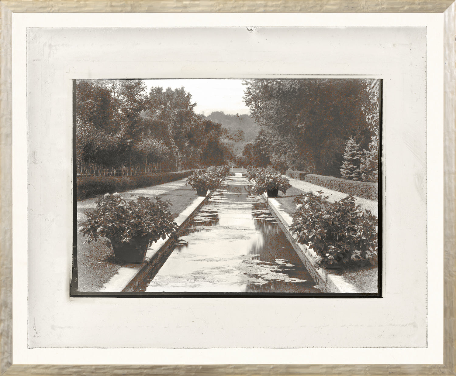 front view of Garden Lantern Slides VII C. 1930 luxury Artwork