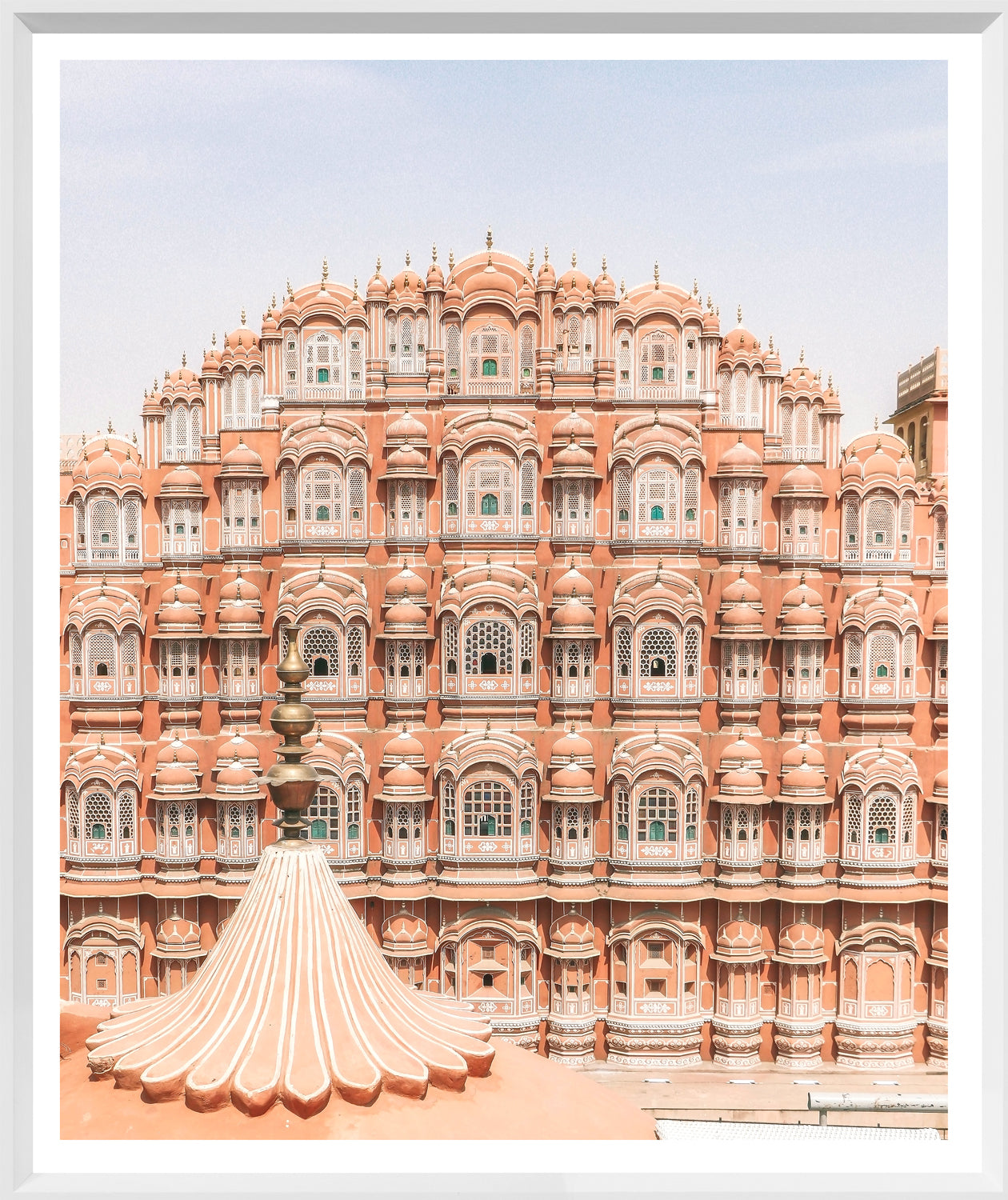 front view of Palace Of The Wind, India luxury Artwork