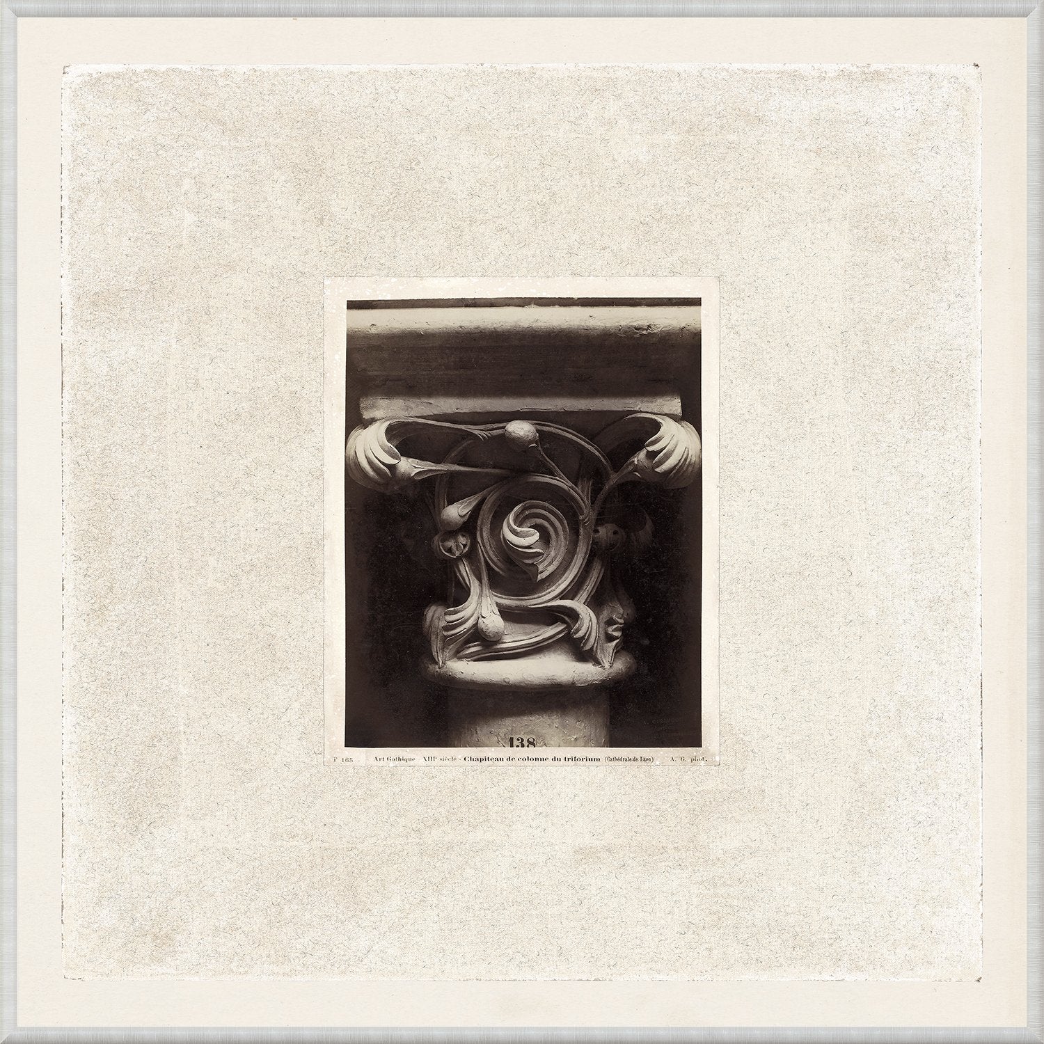 front view of Gothic Details I luxury Artwork