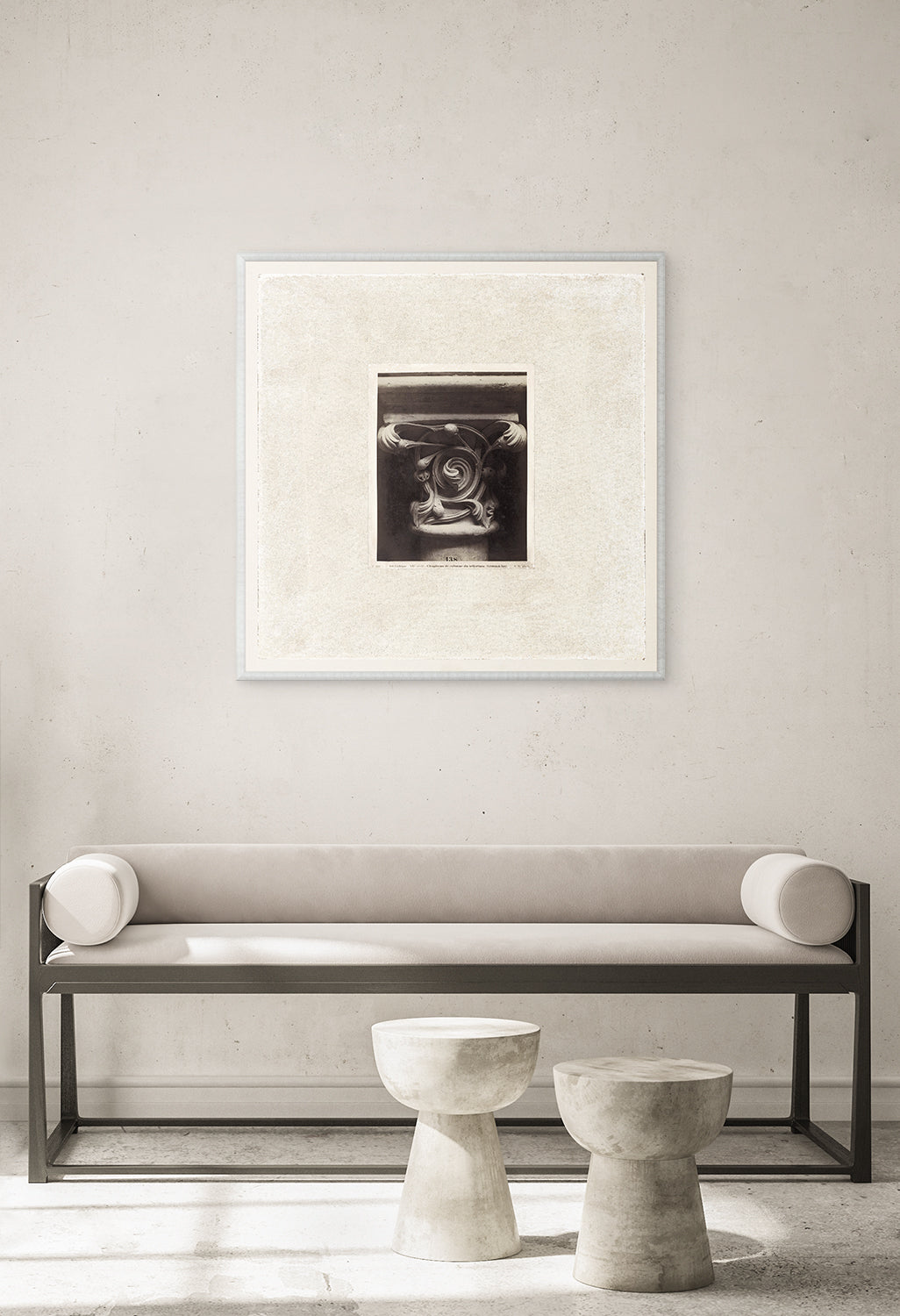 front view of Gothic Details I luxury Artwork