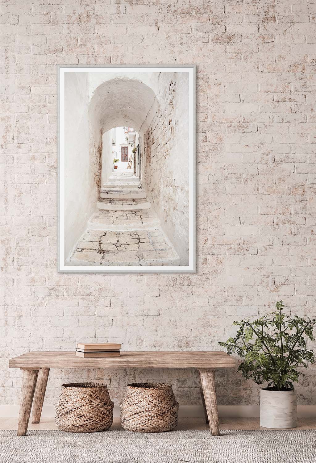 angle view of Masonry Ostuni, Italy luxury Artwork