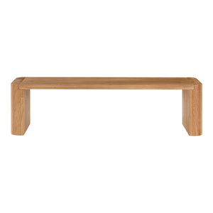 Post Dining Bench Small Natural