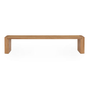 Post Dining Bench Large Natural