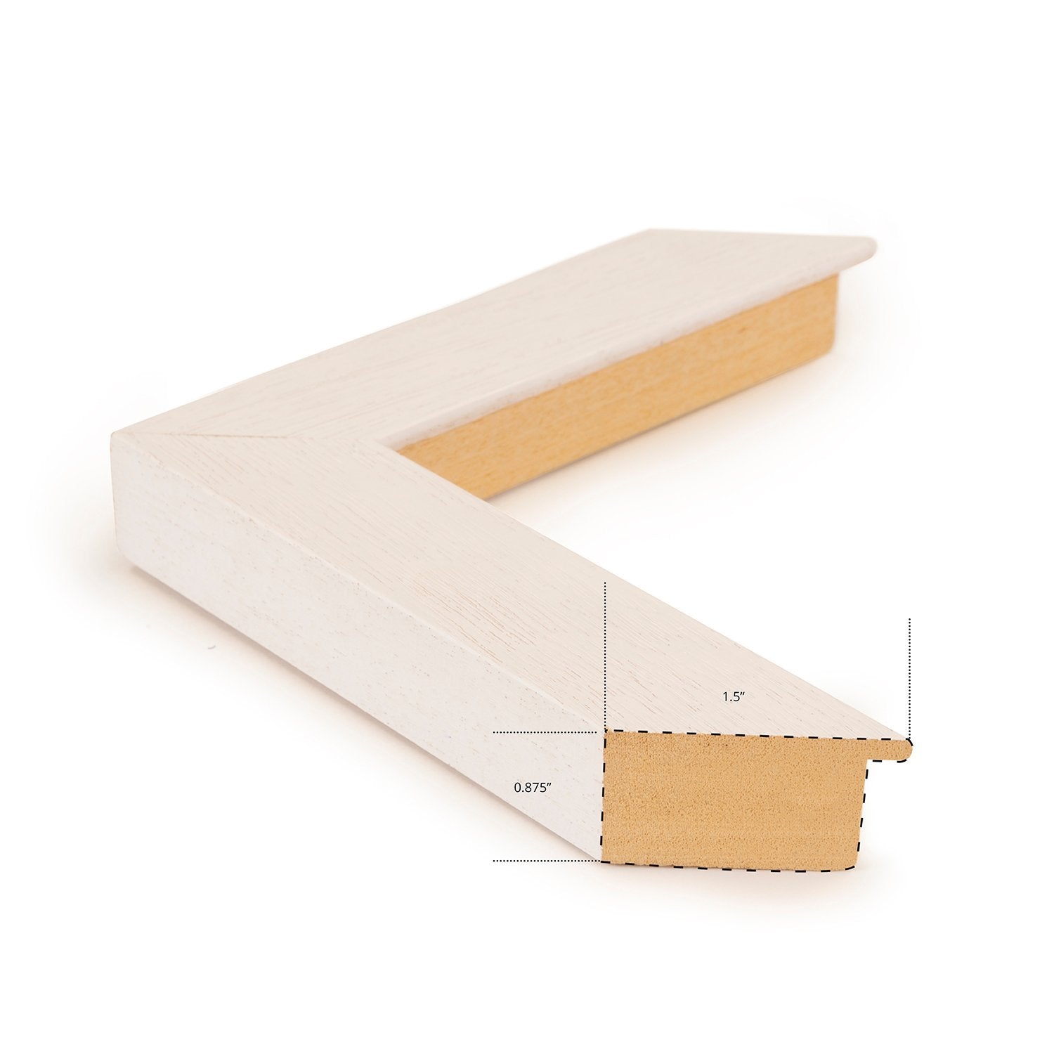 front view of Linen Sanctuary II luxury Artwork